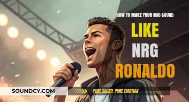 Elevate Your Mic Game: Channeling NRG Ronaldo's Signature Sound