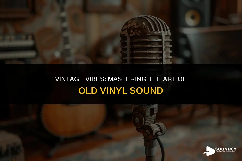 how to make your mic sound like old vinyl
