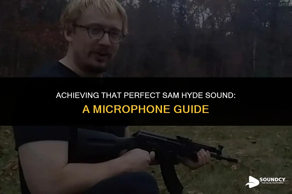 how to make your mic sound like sam hydes