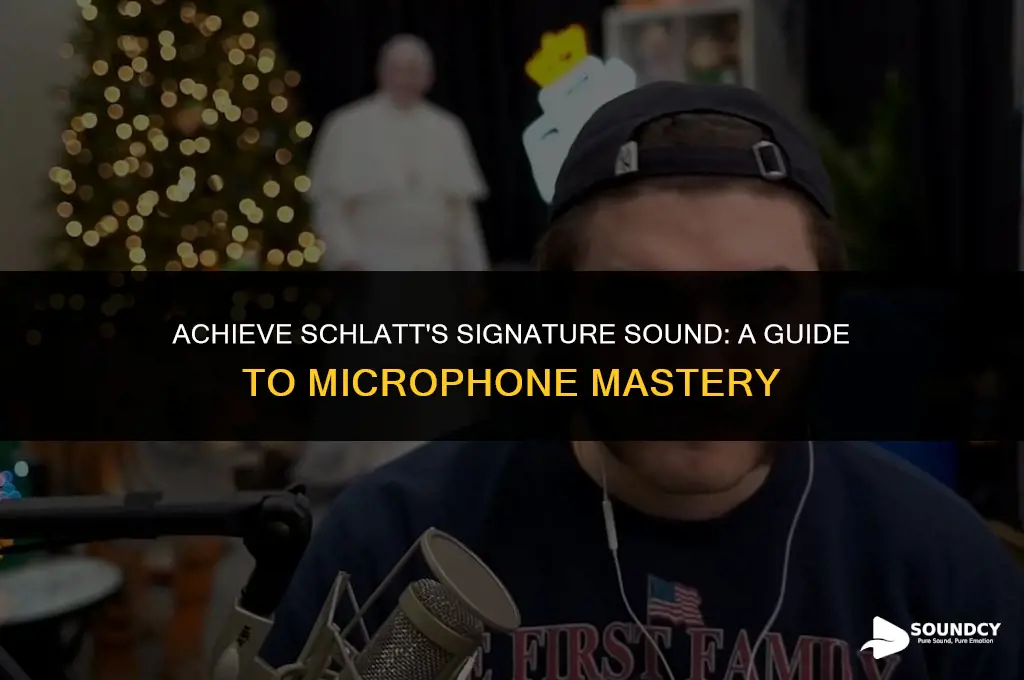 how to make your mic sound like schlatters mic