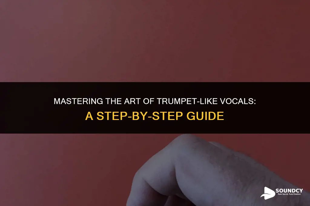 how to make your mouth sound like a trumpet