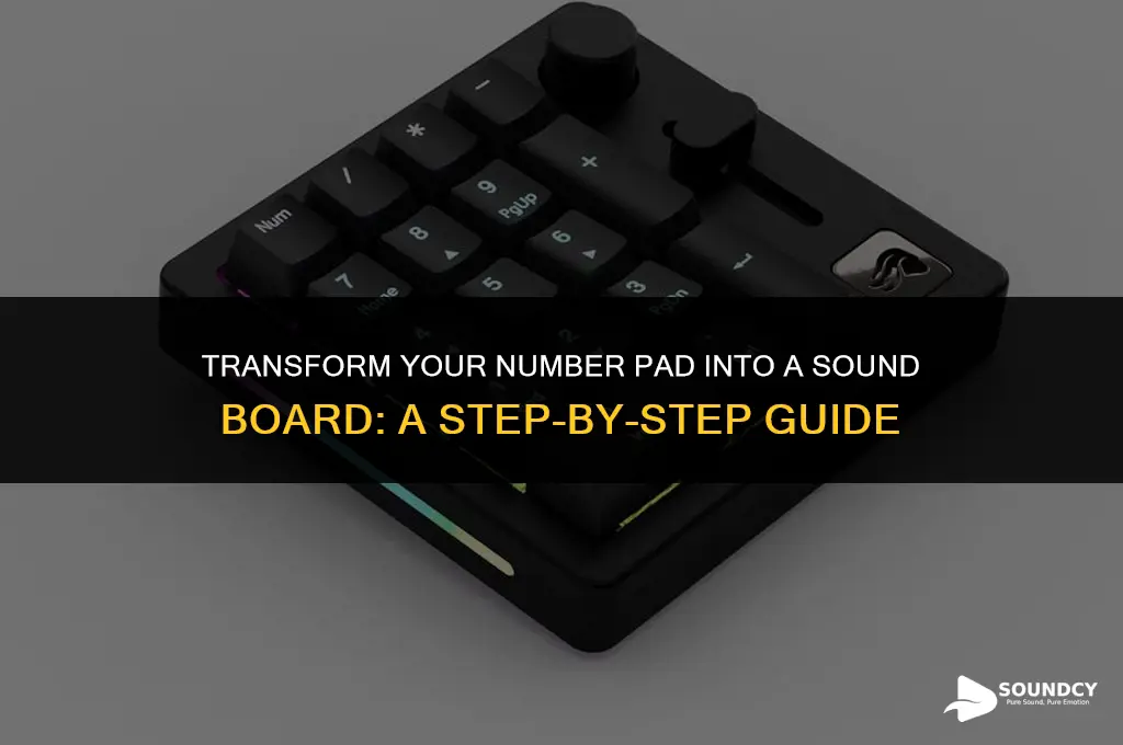 how to make your number pad a sound board
