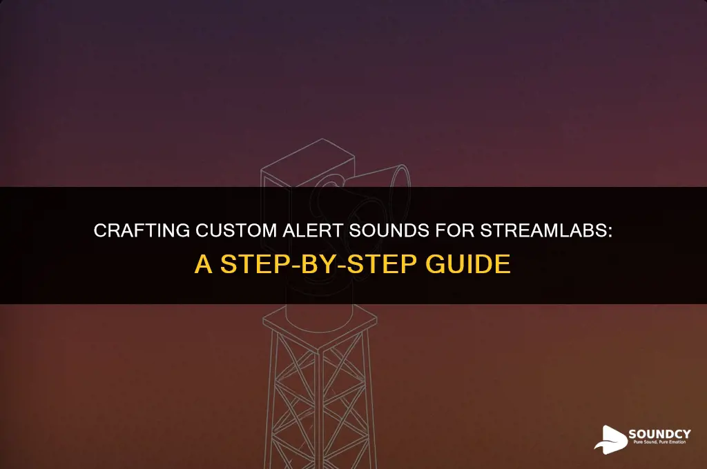 how to make your own alert sound for streamlabs