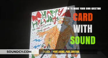 Crafting Personalized Sound Greeting Cards: A DIY Guide