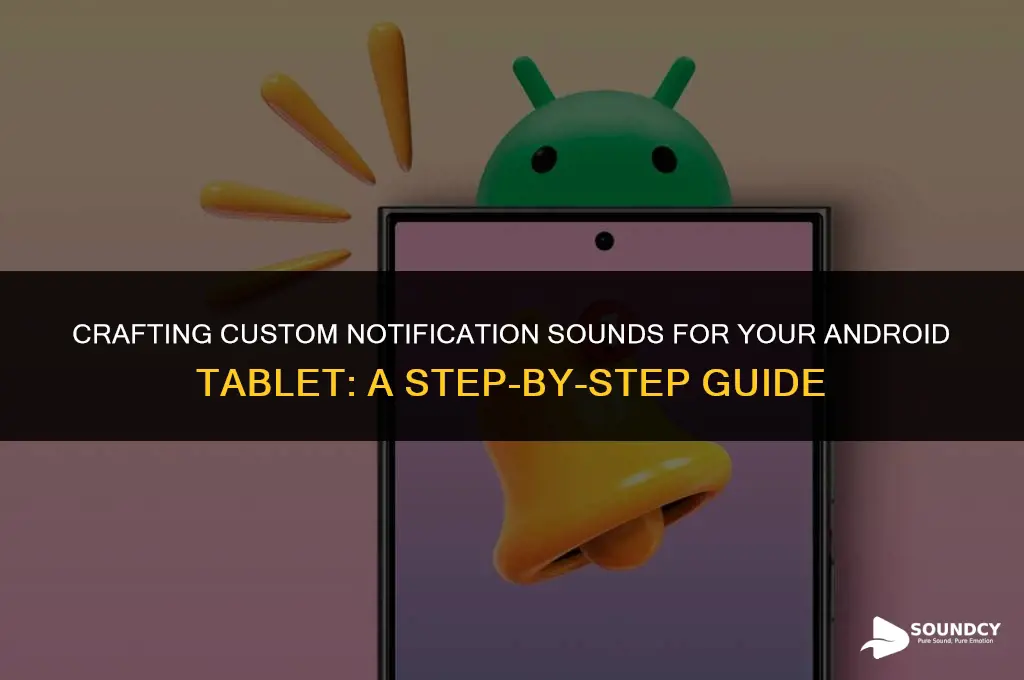 how to make your own notification sound android tablet
