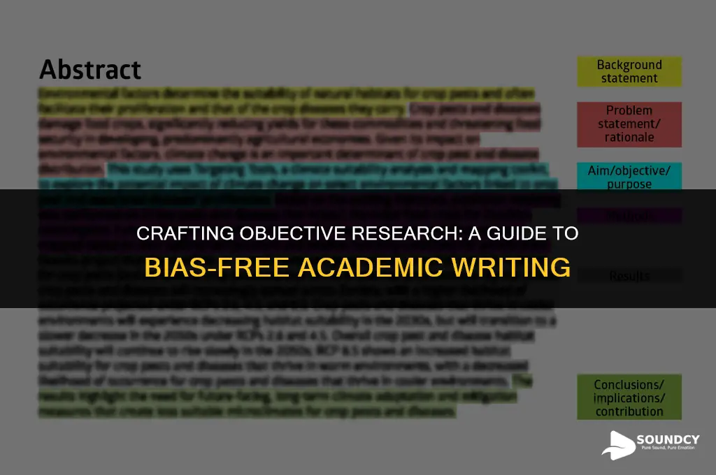 how to make your research paper not sound biased