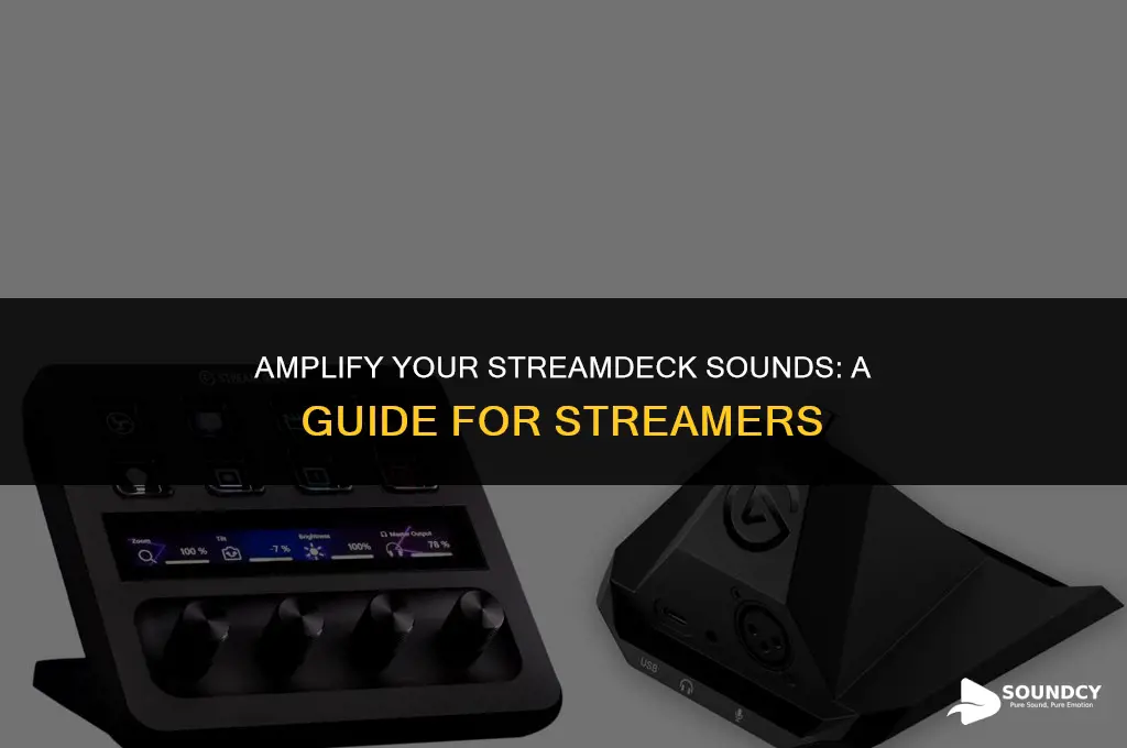 how to make your streamdeck sounds heard over stream
