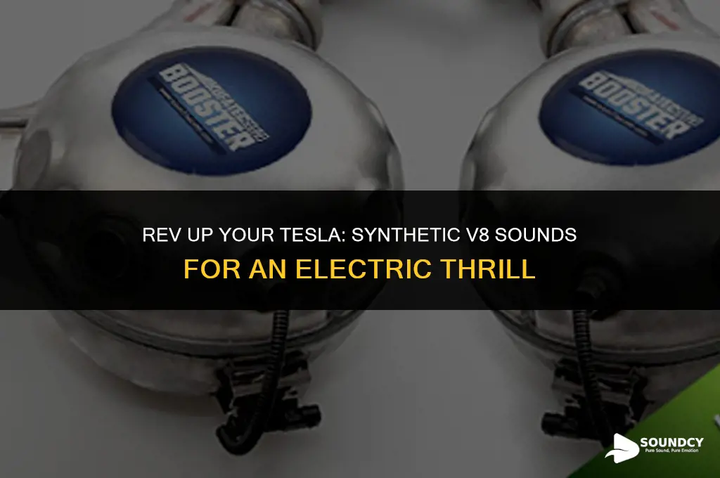 how to make your tesla sound like a v8