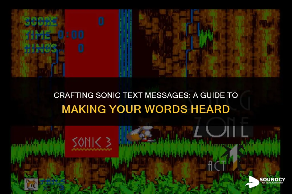 how to make your text message make a sound