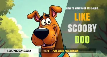 Unleash Your Inner Scooby-Doo: Mastering the Art of TTS Voice Modulation