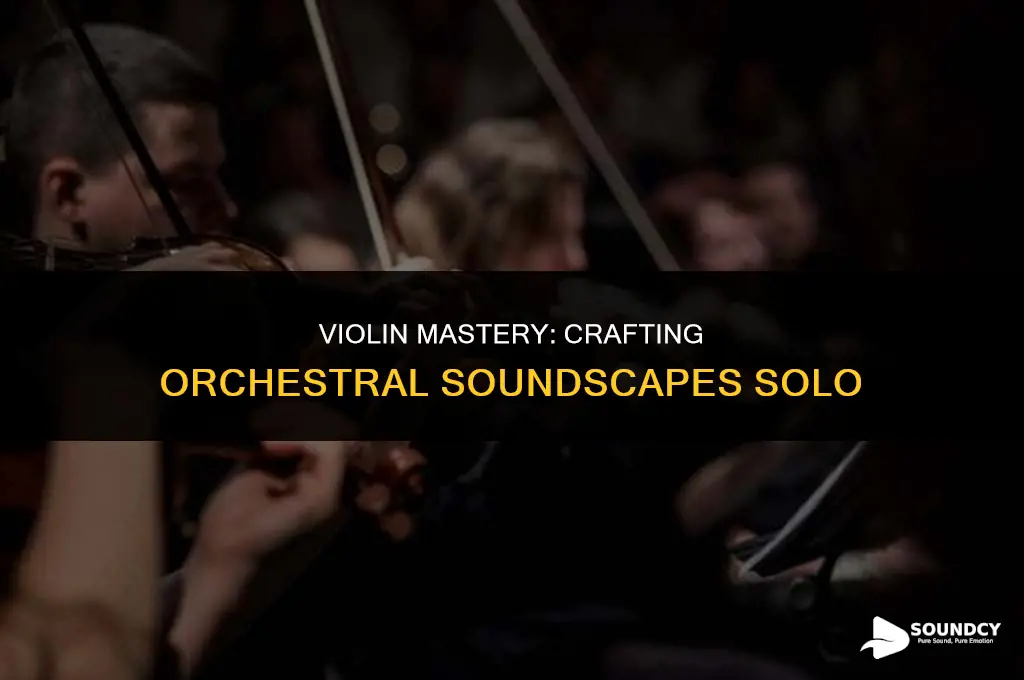 how to make your violin sound like a orchestra