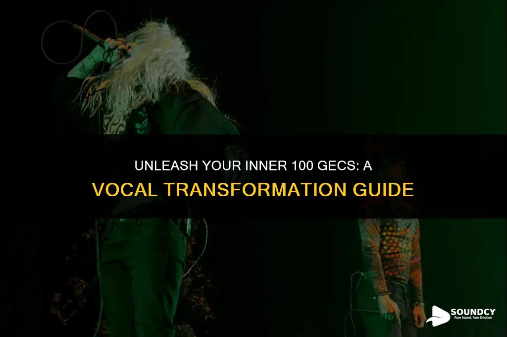 how to make your vocals sound like 100 gecs