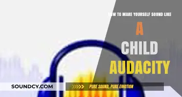 Mastering the Art of Childlike Audio: A Guide for Audacity Users