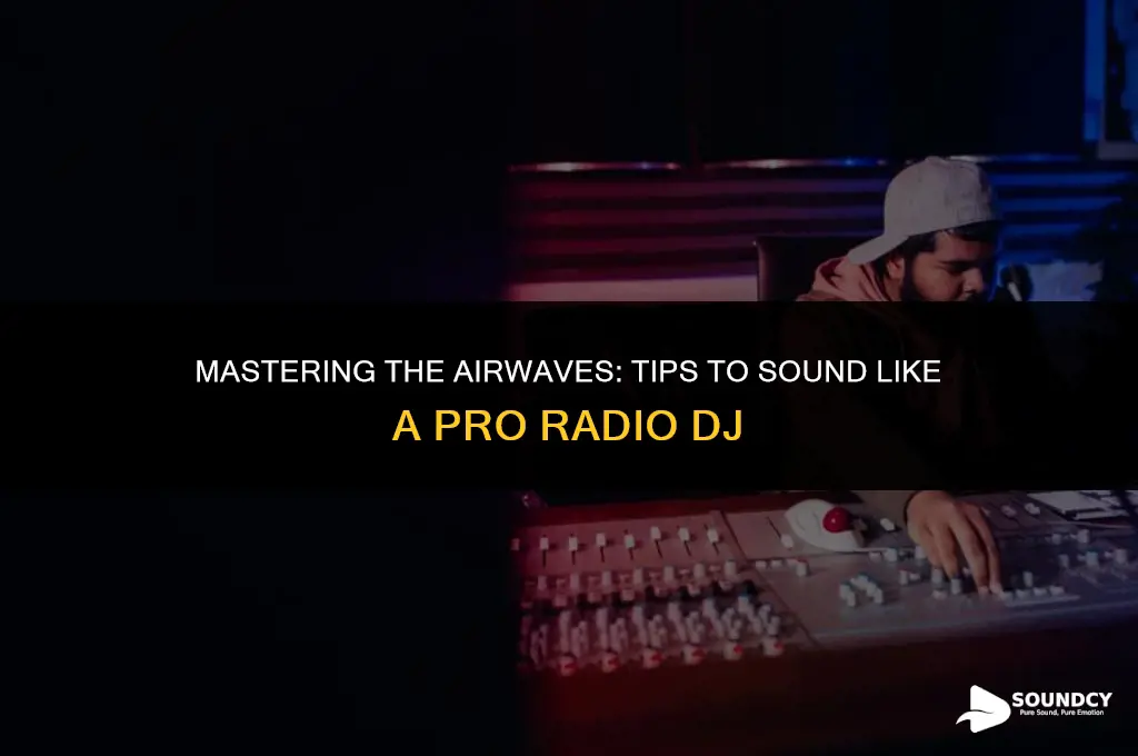 how to make yourself sound like a radio dj