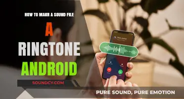 Transform Your Favorite Sound File into an Android Ringtone: A Simple Guide