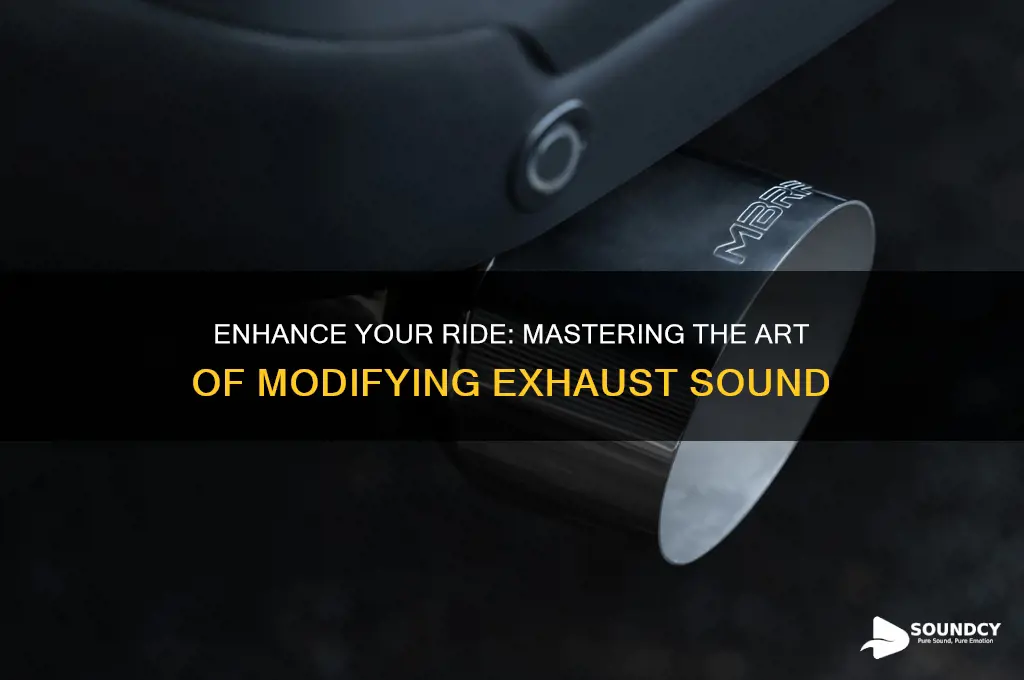 how to mame exhaust sound
