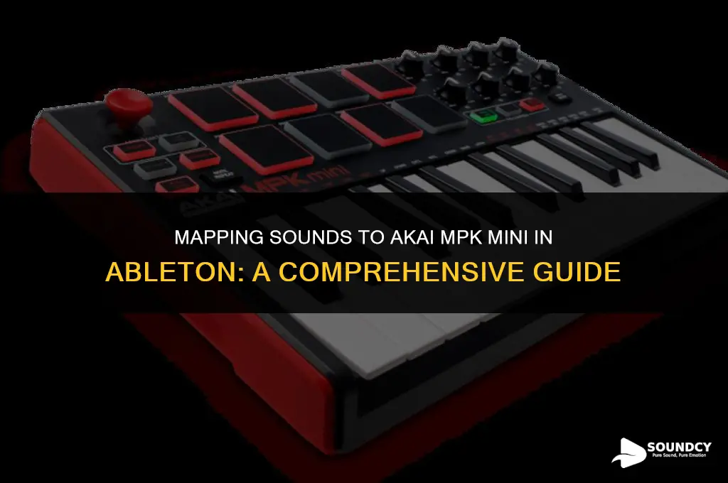 how to map sounds to akai mpk mini ableton