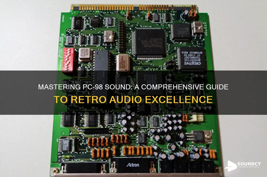 how to master pc98 sound