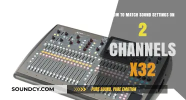 Achieving Sonic Harmony: Balancing Sound Settings Across Dual X32 Channels