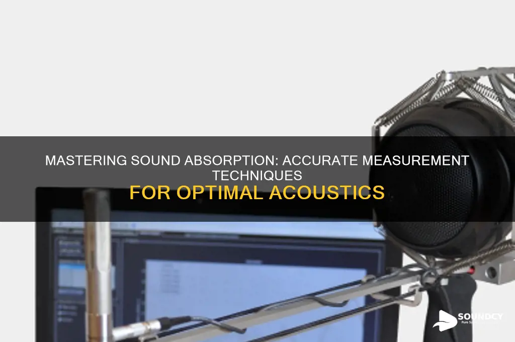 how to measure sound absorption