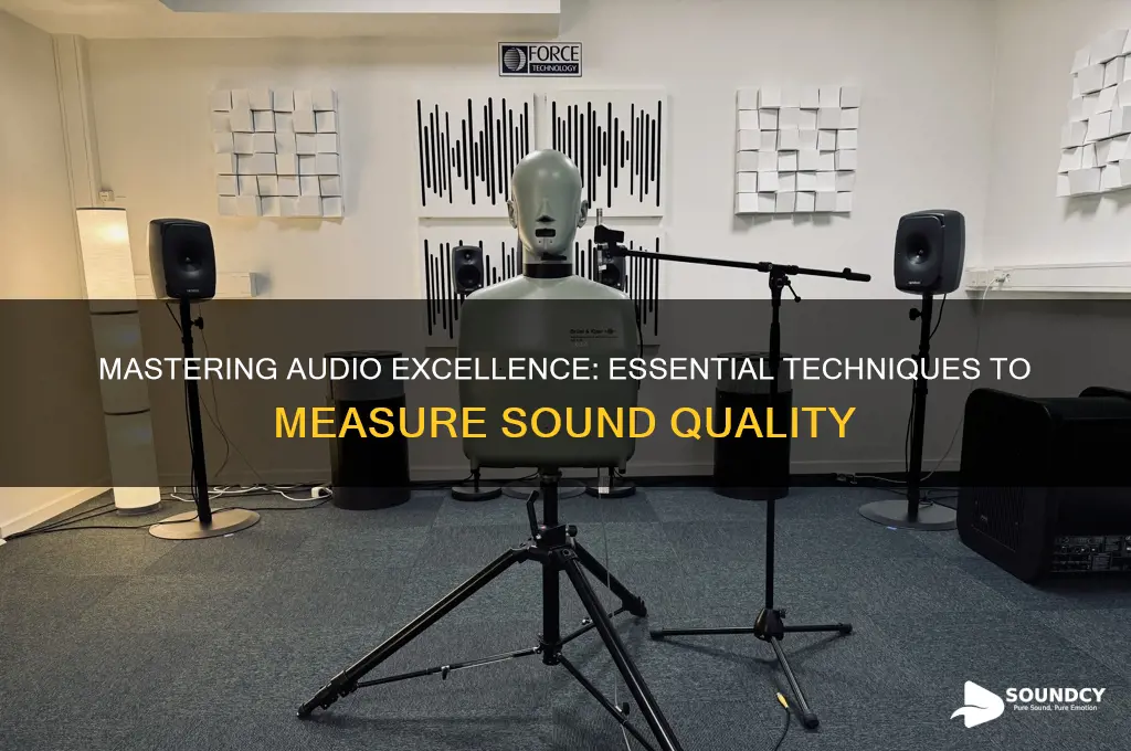 how to measure sound qulity