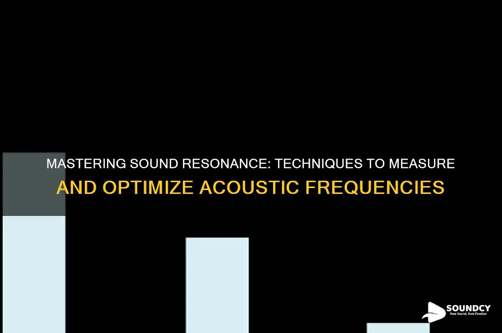 how to measure sound resonance