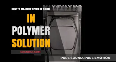 Exploring Sonic Velocities in Polymer Solutions: A Practical Guide