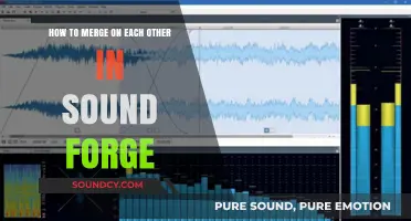 Mastering the Art of Merging Tracks in Sound Forge