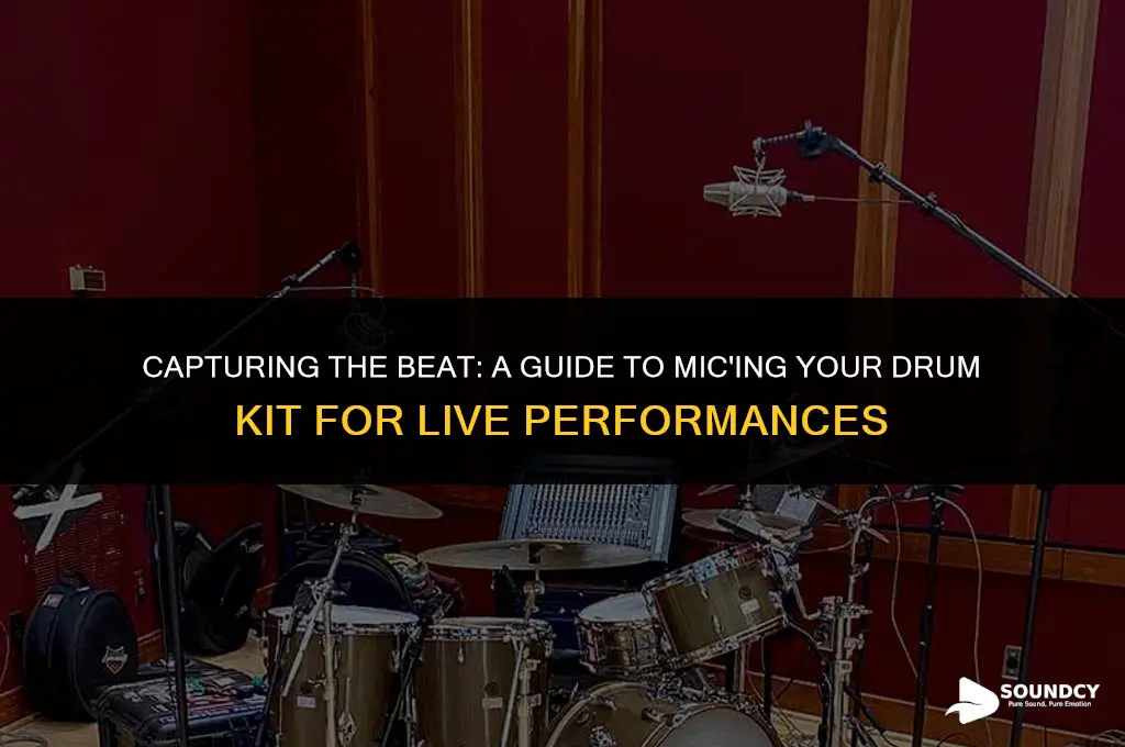 how to mic a drum kit for live sound