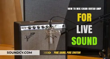 Mastering Live Sound: The Ultimate Guide to Mic'ing Your Guitar Amp