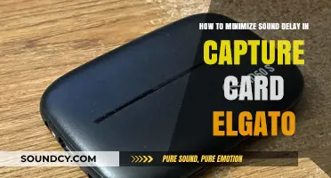 Optimize Your Audio: Minimizing Sound Delay with Elgato Capture Card