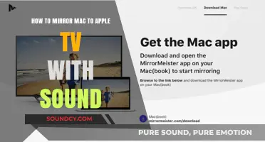 Seamlessly Mirror Your Mac to Apple TV with Sound: A Step-by-Step Guide