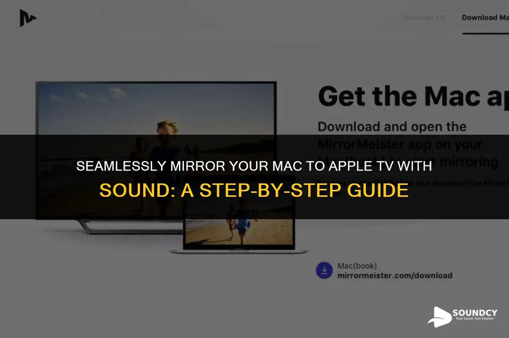 how to mirror mac to apple tv with sound