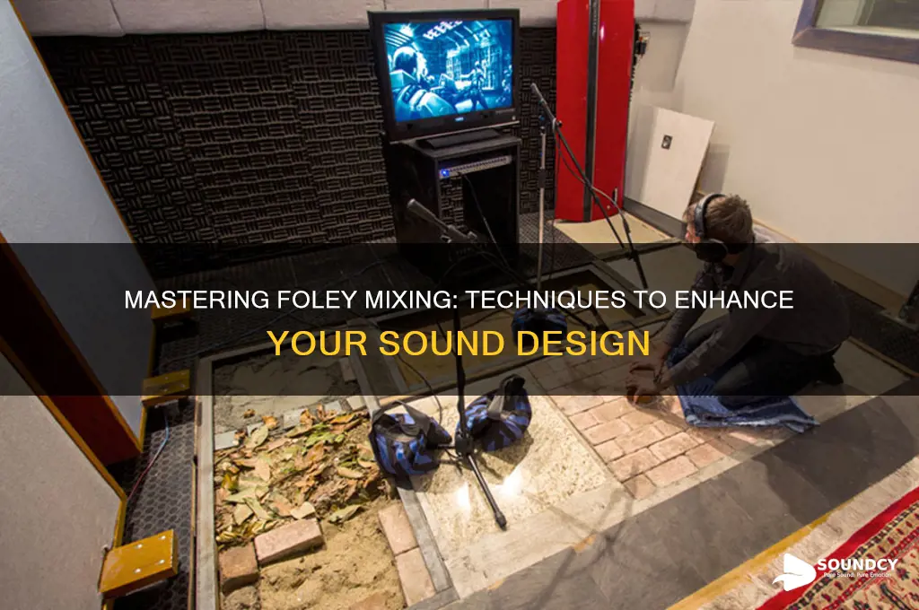 how to mix foley sounds