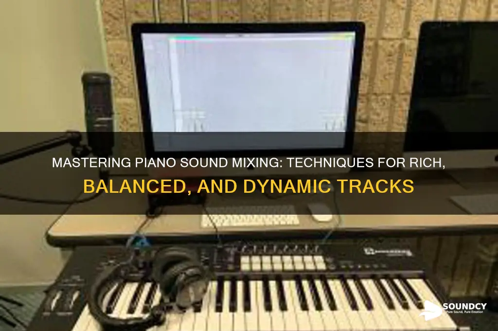 how to mix piano sound