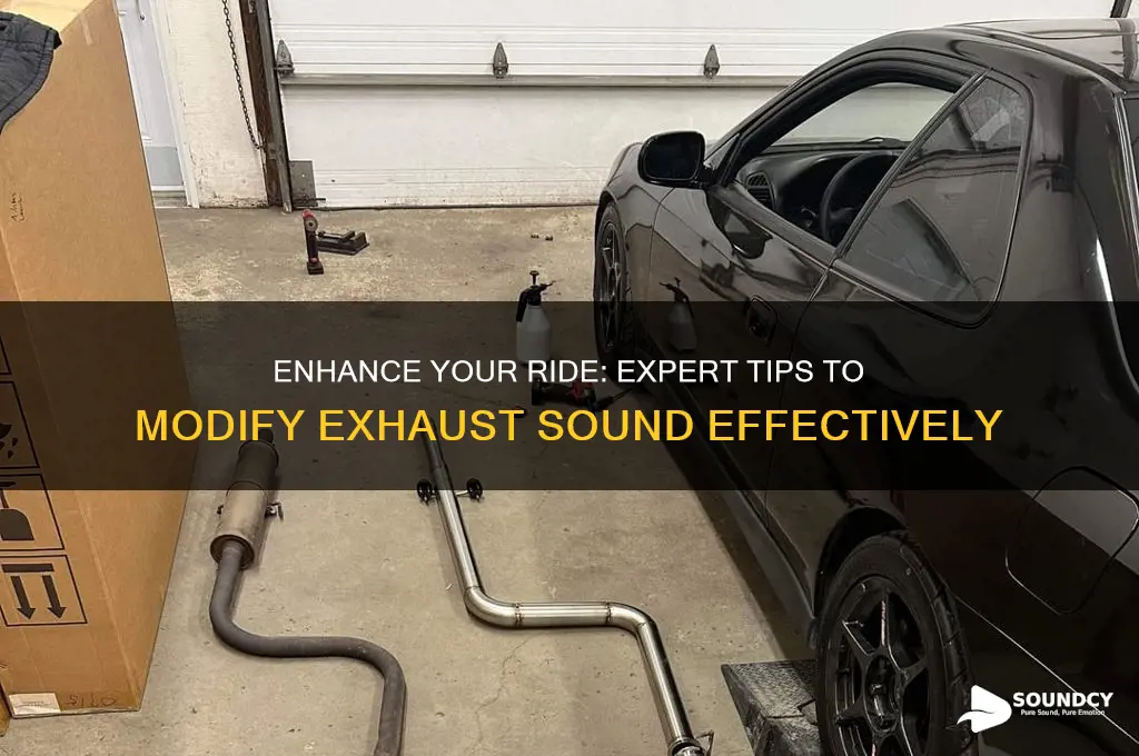 how to modify exhaust sound