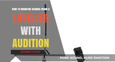 Mastering Audio Monitoring: A Guide to Lavalier Sound in Audition
