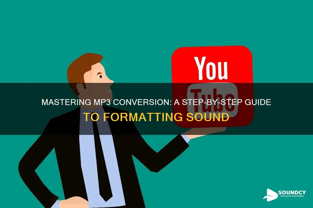 how to mp3 format sound