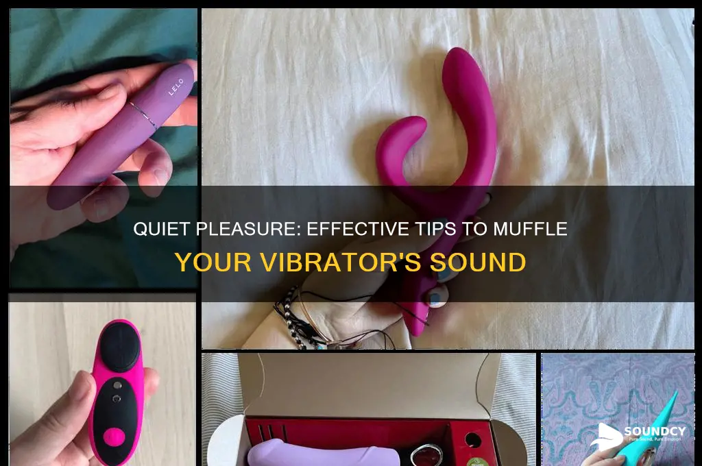 how to muffle vibrator sound