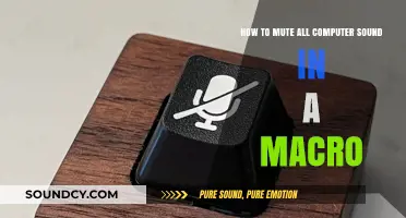 Silencing Your PC: A Simple Macro to Mute All Sounds