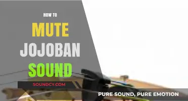 Effective Ways to Mute Jojoban Sound for Peaceful Listening