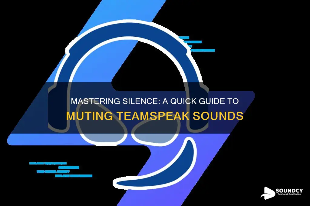 how to mute teamspeak sounds