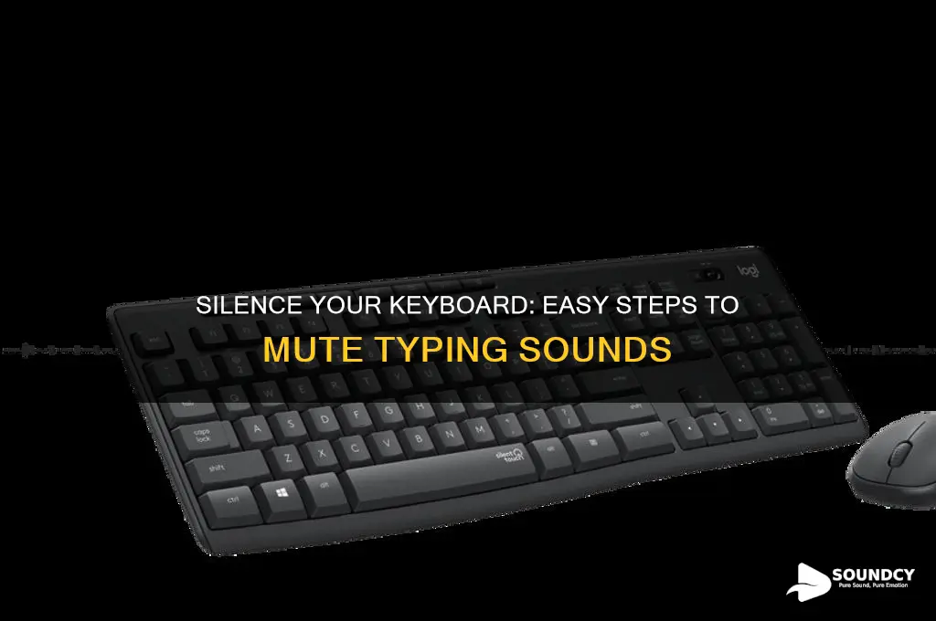 how to mute typing sound