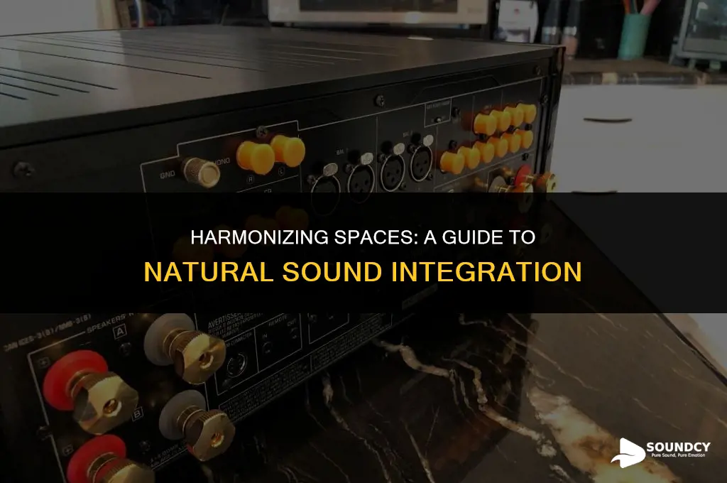 how to naturally implify the sounds into a space