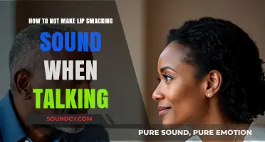 Mastering the Art of Silent Speech: Tips to Tame Your Lip Smacks