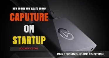 Disable Elgato Sound Capture on Startup: A Step-by-Step Guide