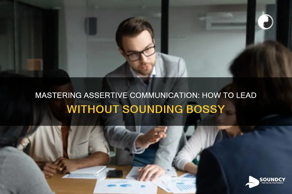 how to not sound bossy