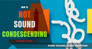 Speak with Respect: Avoiding Condescension in Everyday Communication