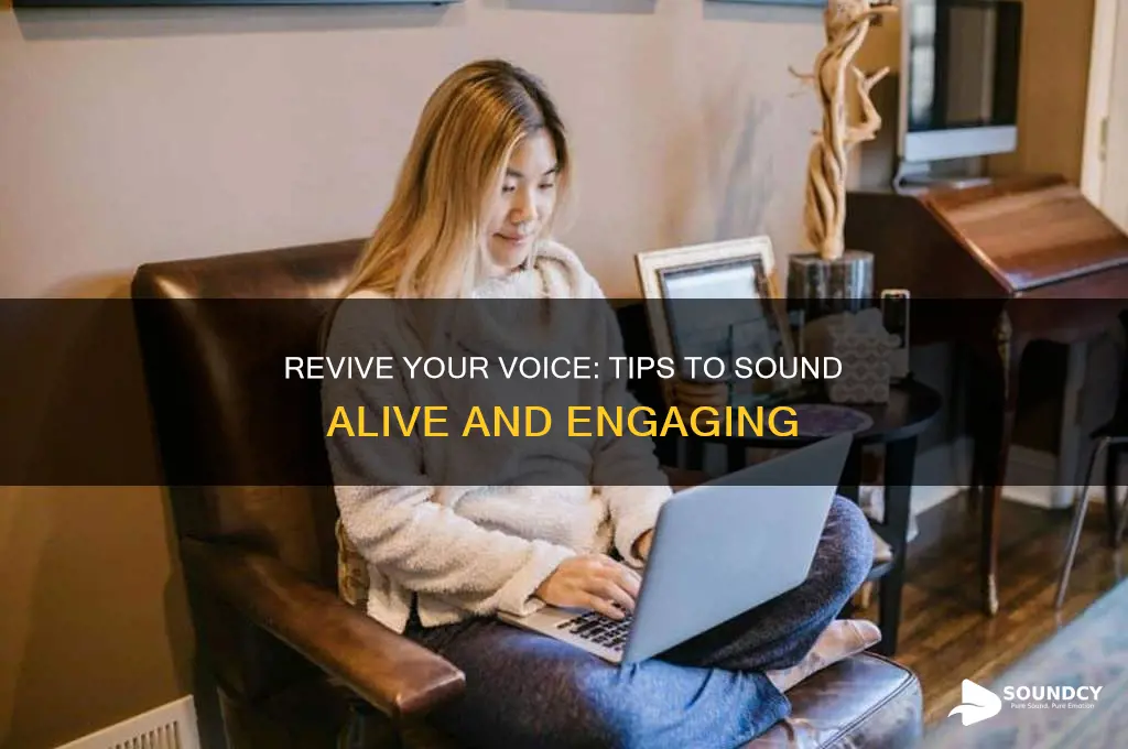 how to not sound dead