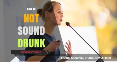 Mastering Clear Speech: Tips to Avoid Sounding Drunk in Conversations